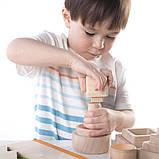 Дерев'яний сортер Guidecraft Manipulatives Фігури і розміри G6737, фото 10