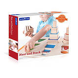 Дерев'яний сортер Guidecraft Manipulatives Фігури і розміри G6737, фото 11
