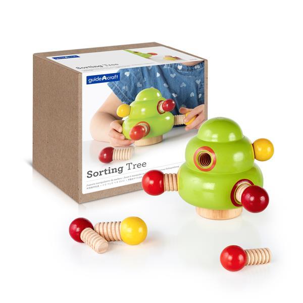 Дерев'яний сортер Guidecraft Manipulatives Деревце G6740