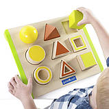 Дерев'яний сортер Guidecraft Manipulatives Фігури в просторі G6744, фото 6