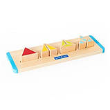 Дерев'яний пазл-сортер Guidecraft Manipulatives Частини трикутника G6745, фото 4