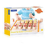 Дерев'яний сортер Guidecraft Manipulatives Рахункові циліндри G6902, фото 10