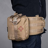 Підсумок під аптечку ПА2 regular (Койот) ТМ Балістика, фото 6