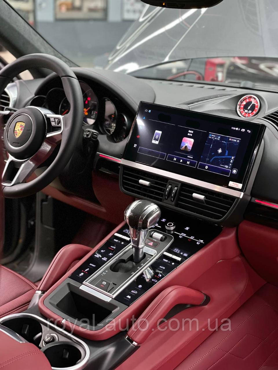 Сенсорная панель управления центральная Porsche Cayenne 958 2010-2017 консоль климата рестайлинг, фото 1