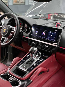 Сенсорная панель управления центральная Porsche Cayenne 958 2010-2017 консоль климата рестайлинг