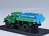 Модель Автоцистерна АЦЖР (ЗІЛ-130) (зелений/синій) | SSM, фото 4