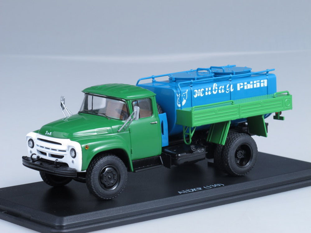Модель Автоцистерна АЦЖР (ЗІЛ-130) (зелений/синій) | SSM