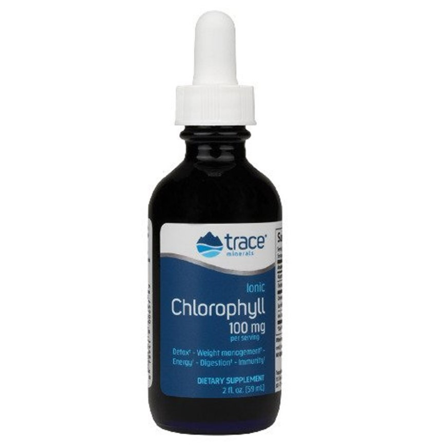 Хлорофіл іонний 100 мг 59 мл / Ionic Chlorophyll, Trace Minerals