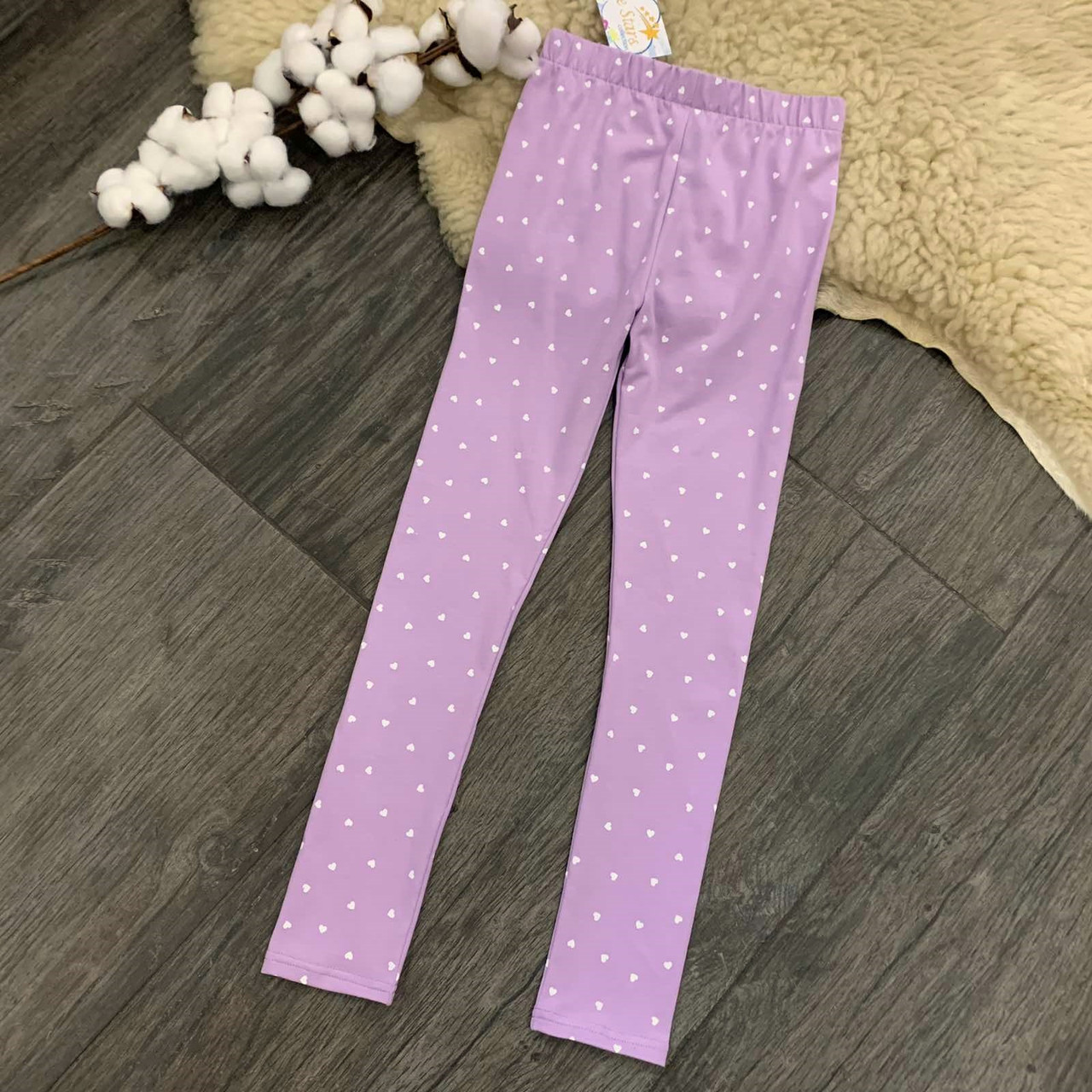 Дитячі легінси серця на бузковому Five Stars 10836-140p