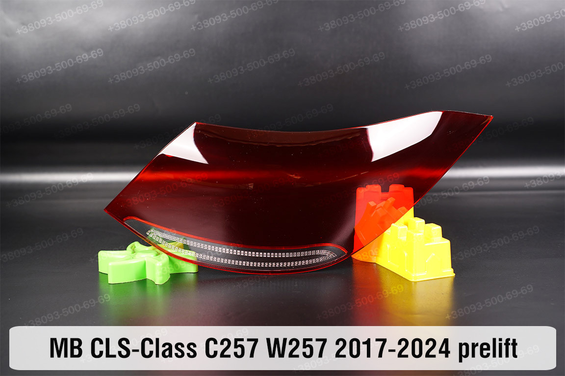 Скло заднього ліхтаря зовнішнє в крилі Mercedes-Benz CLS-Class C257 W257 (2017-2024) дорест праве