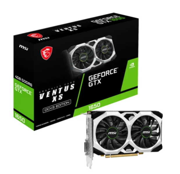 Відеокарта MSI GTX 1650 D6 VENTUS XS OCV3 (912-V812-004)
