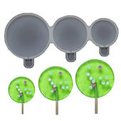 Форма для льодяників Карамель з 3х