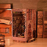 УЦІНКА! ПРИМ'ЯТА КОРОБКА! Бук Нук Мрія вченого Book Nook Scholar's Dream DIY Book Nook SL-09, фото 3