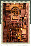 УЦІНКА! ПРИМ'ЯТА КОРОБКА! Бук Нук Мрія вченого Book Nook Scholar's Dream DIY Book Nook SL-09, фото 8