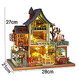 Румбокс Happy Jungle Resort DIY Будиночок у Джунглях Мініатюрний будиночок ES002 + купол, фото 4