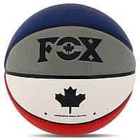 М'яч баскетбольний No7 для залу PU FOX BA-8975