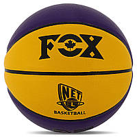 М'яч баскетбольний No7 для залу PU FOX BA-8977 NET