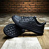 Чоловічі шкіряні кеди (натуральна шкіра) чорні демісезонні, кеди для чоловіків на весну осінь, розмір 40-45, фото 7