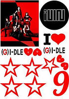 Вафельна їстівна картинка (G)I-DLE А4 (p1619)