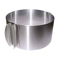 Кільце кондитерське розсувна висота 10 см діаметр від 22 см до 40 см (54 см)