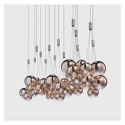 Люстра 9020 Rose Gold LED 3W 4000K, фото 1