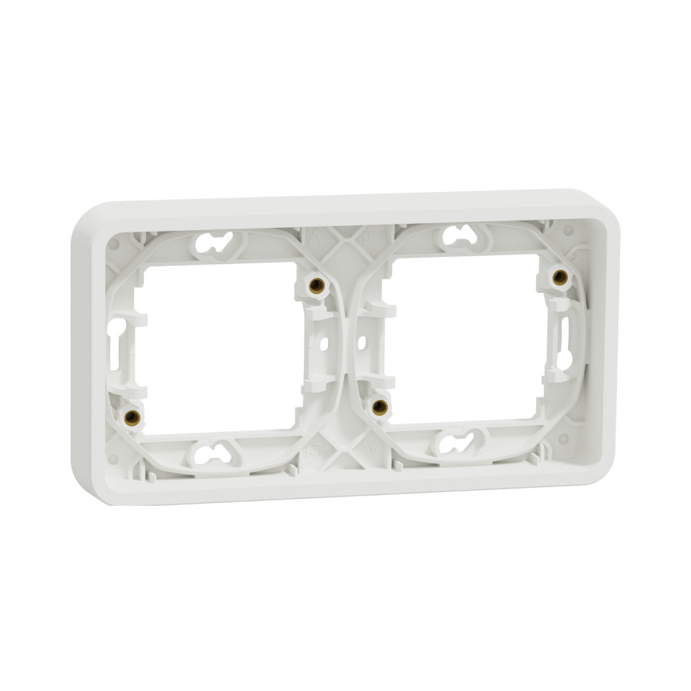 Рамка 2-х кратна IP55 "MUREVA S" біла (C2) MUR39101