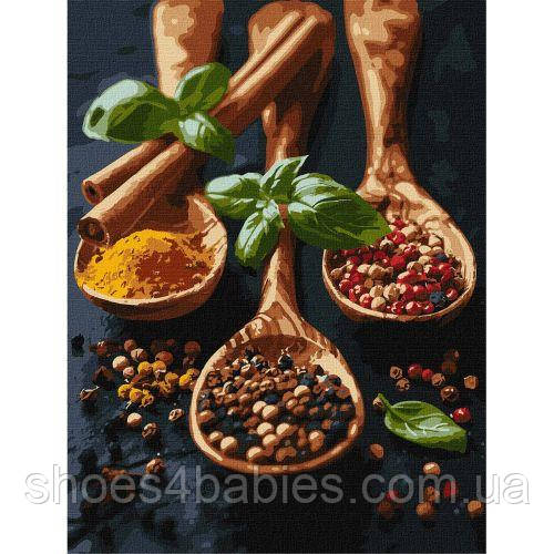 Картина за номерами "Витончені спеції" 30х40 см