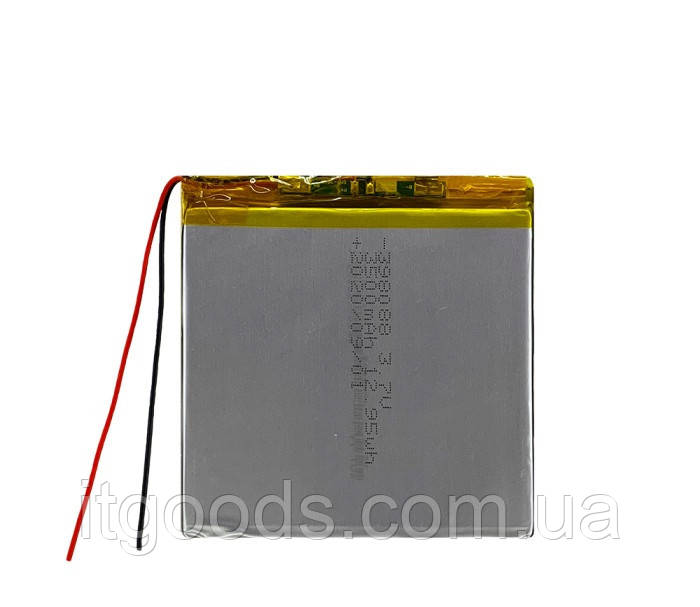 Універсальний акумулятор 3.7V 3500mAh (3.9*75*85mm) 2-pin для планшетів / телефонів / камер / електронних книг