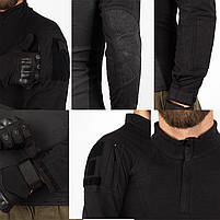 Тактична сорочка убокс Han-Wild 005 Black XL чоловіча мілітарі 5 шт., фото 5