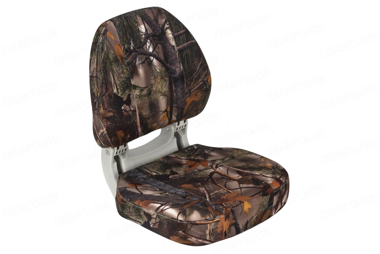 Сидіння камуфляжне для човна Pro Angler Ergonomic. Купити сидіння для човна Newstar, фото 1