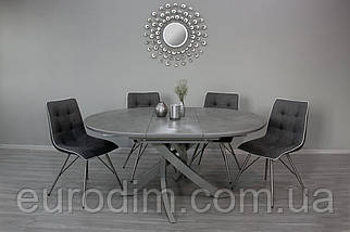 Стіл Caezar ceramic T-7479 Light Grey satin, фото 4