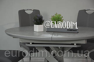 Стіл Caezar ceramic T-7479 Light Grey satin, фото 5