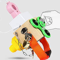 Дитяча розвивальна іграшка Lesko XM-5568 Бізікуб розвивальний Куб, фото 3