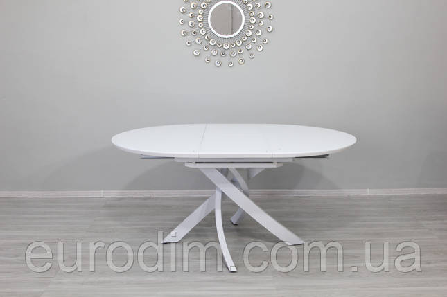 Стіл Caezar T-7479 Super white satin, фото 1