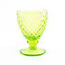 Набір з 6-ти скляних келихів для вина в зеленому кольорі Toscana Maison, фото 3