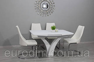 Стіл обідній Maryland T-7294 White 140*85, фото 4