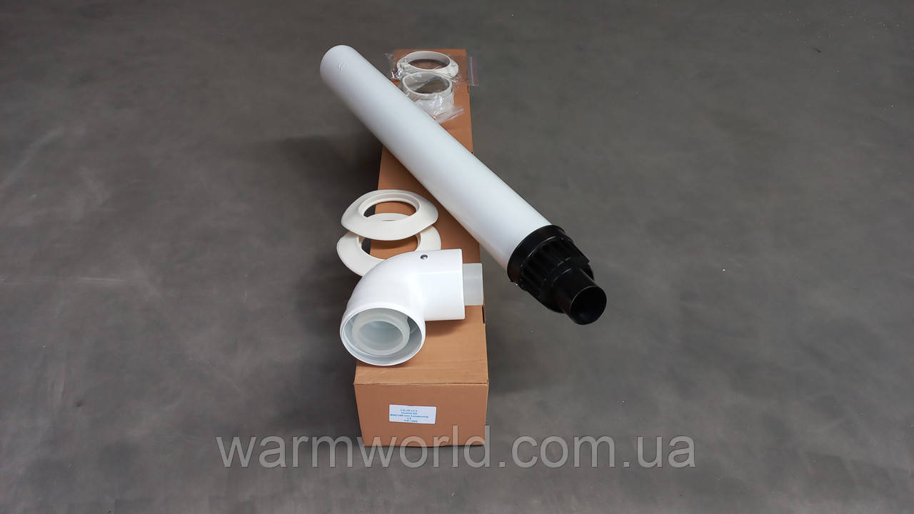 CE.00.13 C Коаксіальний комплект 60/100 труба + коліно газового конденсаційного котла