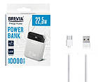 Повербанк Brevia 10000mAh 22.5W Type-C+Lightning Cable, Li-Pol, LCD Power Bank, фото 9
