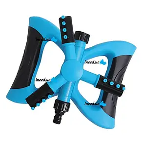 Розпилювач для газону на 360 градусів LAWN SPRINKLER/ Розумна система для поливання саду YU227, фото 3