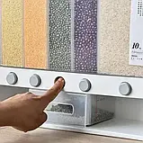ОРГАЙЗЕР для сипких продуктів Assorted Grain Rice Bucket Диспенсер, з кнопкою дозатором для круп 6 секцій A SV227, фото 4