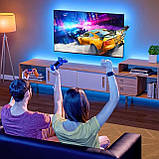 Світлодіодна стрічка Lucienstar Led Neon Rope Lights - 5M Flexible Led Neon Rope Lights Control з пультом дистанційного керування, фото 3