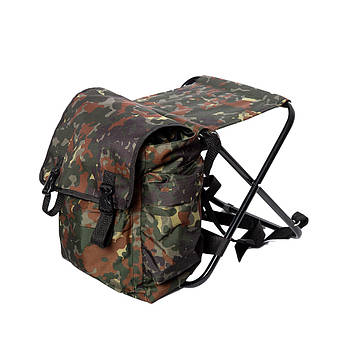 Стілець з рюкзаком 360*370*360 складний, компактний для туризму, риболовлі