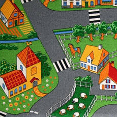 Дитячий килим LITTLE VILLAGE 2х3, фото 3