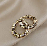 Сережки Style Circle позолота, фото 7