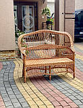 Плетений диван з лози. Арт:1235, фото 5