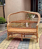 Плетений диван з лози. Арт:1235, фото 2