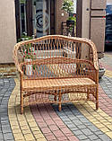 Плетений диван з лози. Арт:1235, фото 6