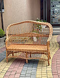 Плетений диван з лози. Арт:1235, фото 3