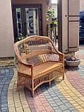 Плетений диван з лози. Арт:1235, фото 4