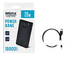 Повербанк Brevia 10000mAh 20W Li-Pol, LCD Power Bank, фото 7
